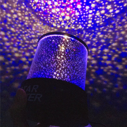 LED Star Night Light Projector – Colorful Lamp