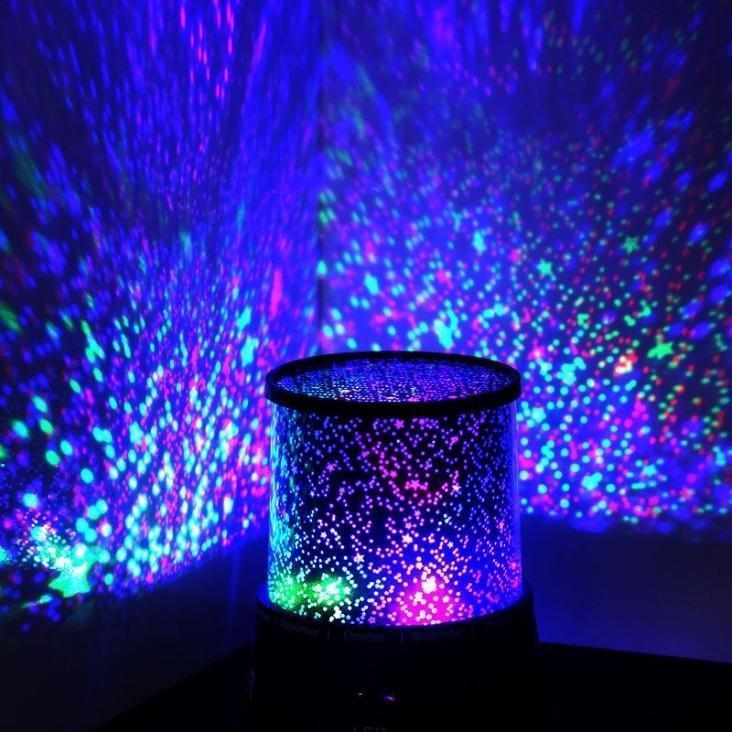 LED Star Night Light Projector – Colorful Lamp