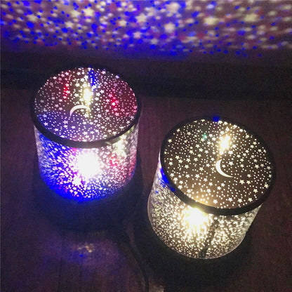 LED Star Night Light Projector – Colorful Lamp