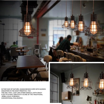 Modern Industrial Retro Pendant Lamp - Stylish Lighting for Dining & Kitchen