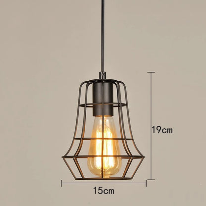 Modern Industrial Retro Pendant Lamp - Stylish Lighting for Dining & Kitchen