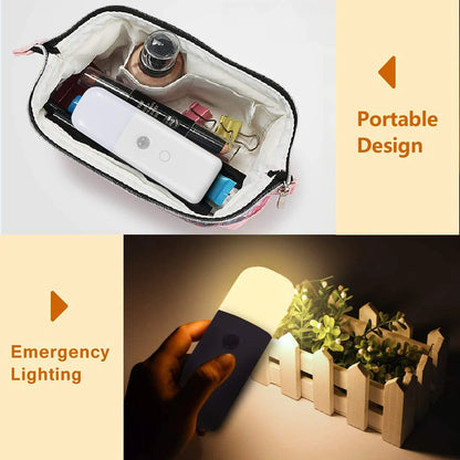 Rechargeable LED Motion Sensor Night Light – USB Powered, Dimmable & Portable Bedside Lamp