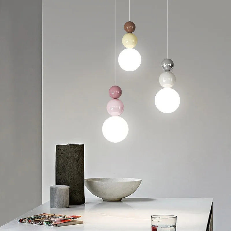 LuxeNordic Glow - Exclusive LED Pendant for Bedroom & Living Room