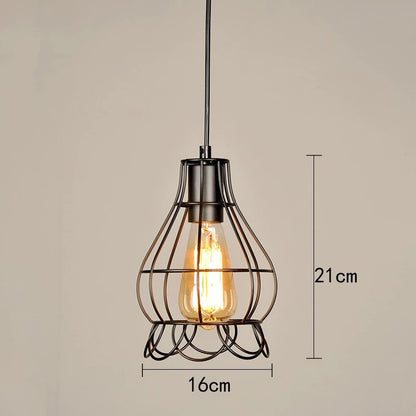 Modern Industrial Retro Pendant Lamp - Stylish Lighting for Dining & Kitchen