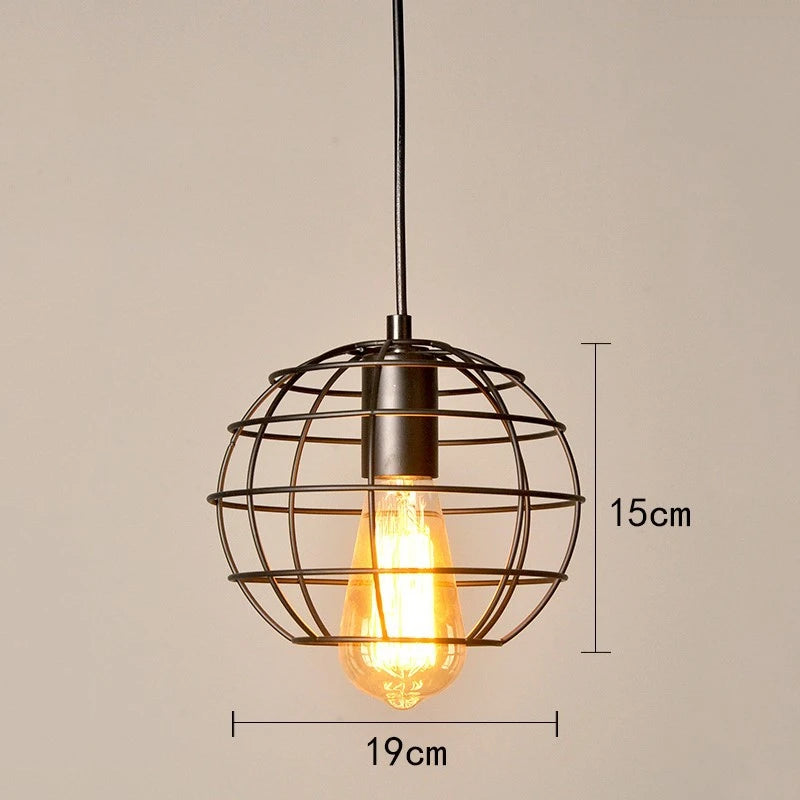 Modern Industrial Retro Pendant Lamp - Stylish Lighting for Dining & Kitchen